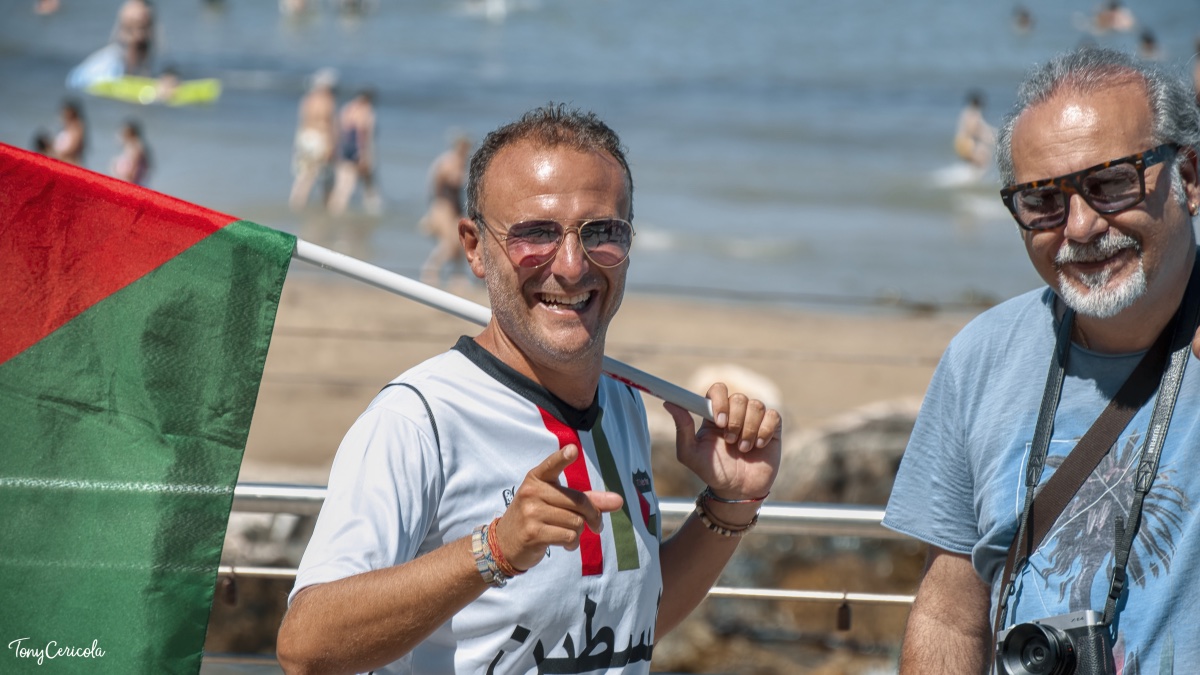 Termoli, mille giorni di genocidio a Gaza: flash mob al Belvedere dei Fotografi